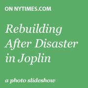 NYT: Rebuilding After a Disaster