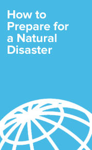 How to prepare for a natural disaster