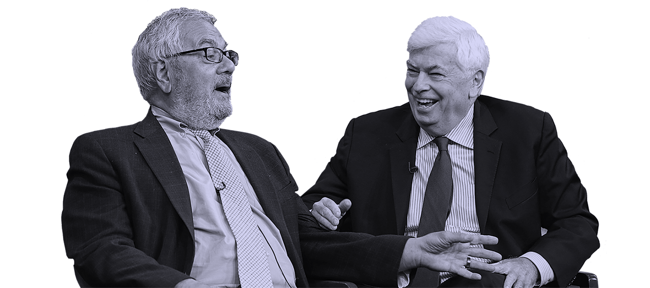 Dodd and Frank in a joint interview with David Brancaccio 